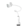 Стойка за бюро Borofone Bright Shell (BH23) - за телефон, гъвкаво рамо, 360° регулируема ротация, за телефони 4.5 - 6.5