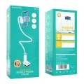 Стойка за бюро Borofone Bright Shell (BH23) - за телефон, гъвкаво рамо, 360° регулируема ротация, за телефони 4.5 - 6.5