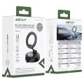 Стойка за кола Acefast (D70) - магнитна, за табло, с вакуум, сигурно заключване, универсална - Черна