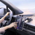 Стойка за кола (CM-4310) за таблет/телефон - Mcdodo - за табло и стъкло, 360° ротация, до 12.9 - Черно