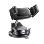 Стойка за кола Lisen A609 (YL0225120003) - за табло, 360° ротация, затягащо рамо, автоматично заключване, вакуумна смукателка - Тъмно сив