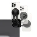 Стойка за кола OneTap (ACP07869) - за дисплей Tesla, MagSafe, Регулируема, с организатор за кабел, Без лепило - Spigen - Черен
