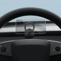 Стойка за кола Spigen Car Holder (TAM100) - MagSafe, за Tesla Model Y Juniper / Model 3 Highland, напълно регулируема - Черен