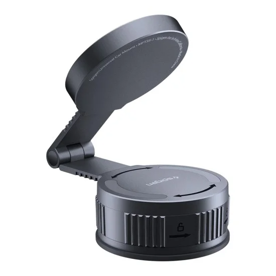 Стойка за кола Spigen MFT35-1 (ACP11659) - MagSafe, за табло / екран - Черен