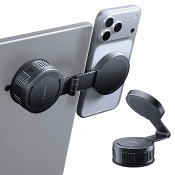 Стойка за кола Spigen MFT35-1 (ACP11659) - MagSafe, за табло / екран - Черен