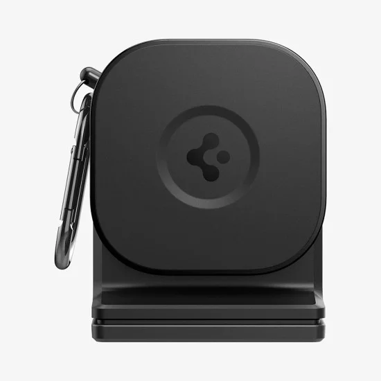 Стойка за кола Spigen OneTap MagSafe Phone Mount (AMP05756) - компактен и сгъваем дизайн, регулируеми ъгли, лесен монтаж - Черен