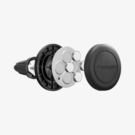 Стойка за кола Spigen Q11 (SGP11583) - магнитна, за вентилация, мини размер - Черна