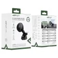 Стойка за кола с безжично зареждане Acefast (D67) - бързо Qi2, 25W, поддържа MAG-Charge, вградено охлаждане, за табло - Черна