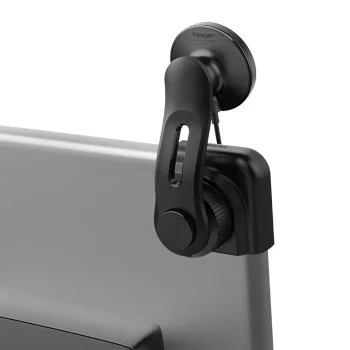 Стойка за кола с безжично зареждане Spigen (ACP07870) - с Type-C кабел, MagSafe, Qi2, 15W, за всички модели Tesla - Черен