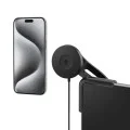 Стойка за кола с безжично зареждане Spigen (ACP07870) - с Type-C кабел, MagSafe, Qi2, 15W, за всички модели Tesla - Черен