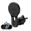 Стойка за кола с безжично зарядно Lisen W704 Pro (YL0225090003) - за вентилация, със зарядно, Type-C кабел, 25W, Qi2.2 - Черен