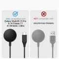 Стойка за смарт часовник Spigen Galaxy Watch Stand S353 (AMP05302) - за Samsung Galaxy Ultra/7/6/6 Classic/5/5 Pro - Черен