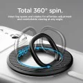 Стойка за телефон Spigen O-Mag OM106 (AMP09334) - дизайн против надраскване, силен магнитен захват, 360 градуса ротация - Черен