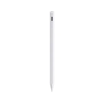 Stylus Pen (T3) - Lito - за Android, iOS, Microsoft, Type-C, бързо зареждане, 90mAh, алуминиева сплав - Бял