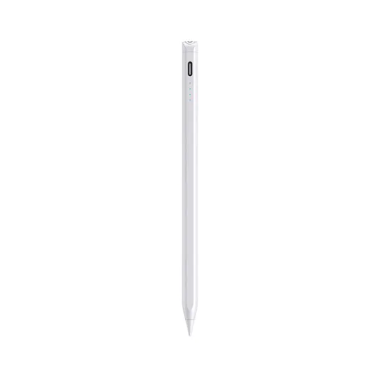 Stylus Pen (T3) - Lito - за Android, iOS, Microsoft, Type-C, бързо зареждане, 90mAh, алуминиева сплав - Бял