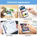 Stylus Pen (T3) - Lito - за Android, iOS, Microsoft, Type-C, бързо зареждане, 90mAh, алуминиева сплав - Бял
