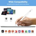 Stylus Pen (T3) - Lito - за Android, iOS, Microsoft, Type-C, бързо зареждане, 90mAh, алуминиева сплав - Бял