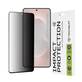 Techsuit - 111D Privacy Full Glue - Samsung Galaxy S25 Edge - черен