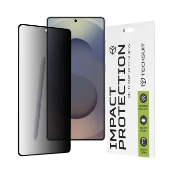 Techsuit - 111D Privacy Full Glue - Samsung Galaxy S25 Ultra - черен