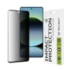 Techsuit - 111D Privacy Full Glue - Xiaomi Redmi Note 14S - черен