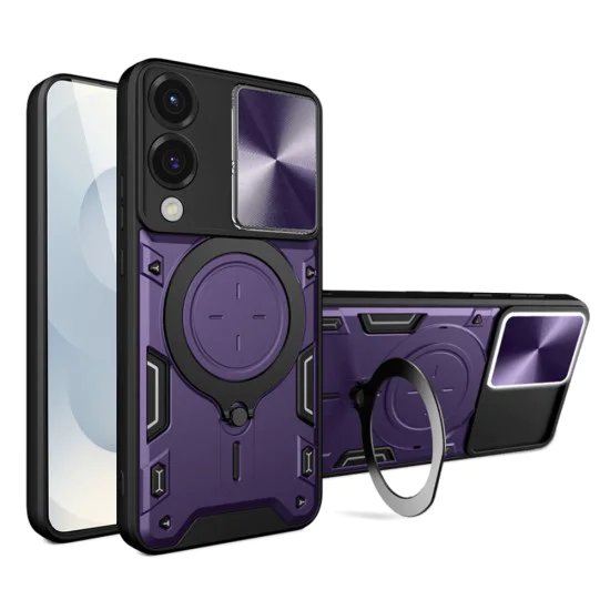 Techsuit - CamGuard Pro - Samsung Galaxy S25 Edge - Лилав