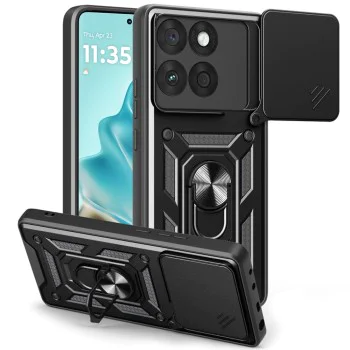 Techsuit - CamShield Series - Motorola Edge 60 / Edge 60 Fusion - черен