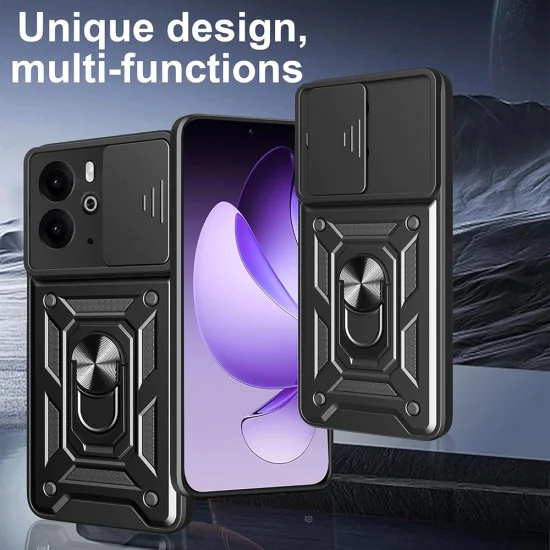 Techsuit - CamShield Series - Realme 14 / Realme 14T - черен