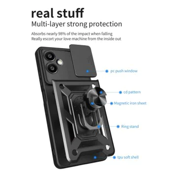 Techsuit - CamShield Series - Samsung Galaxy S25 Edge - зелен