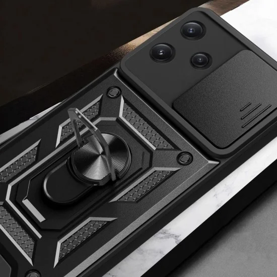 Techsuit - CamShield Series - Xiaomi Redmi 12 5G - Black