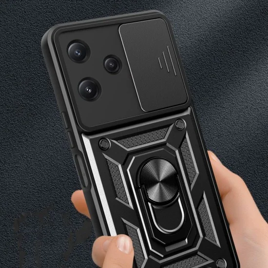 Techsuit - CamShield Series - Xiaomi Redmi 12 5G - Black