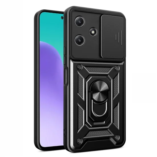 Techsuit - CamShield Series - Xiaomi Redmi 12 5G - Black