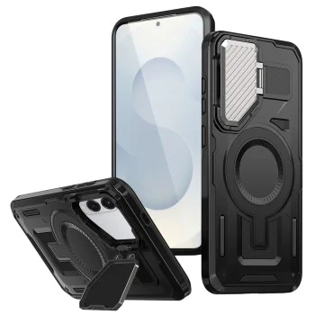 Techsuit - CamVault MagSafe - Samsung Galaxy S25 Edge - черен