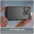 Techsuit - Carbon Silicone - Honor 400 Lite - Син
