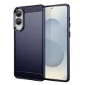 Techsuit - Carbon Silicone - Samsung Galaxy S25 Edge - Син