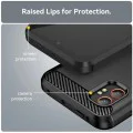 Techsuit - Carbon Silicone - Samsung Galaxy Xcover7 Pro - черен