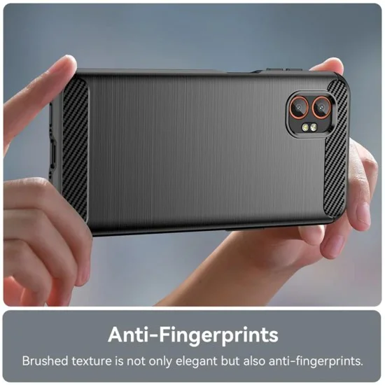 Techsuit - Carbon Silicone - Samsung Galaxy Xcover7 Pro - черен