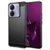 Techsuit - Carbon Silicone - Xiaomi Poco M7 Pro 5G - Черен