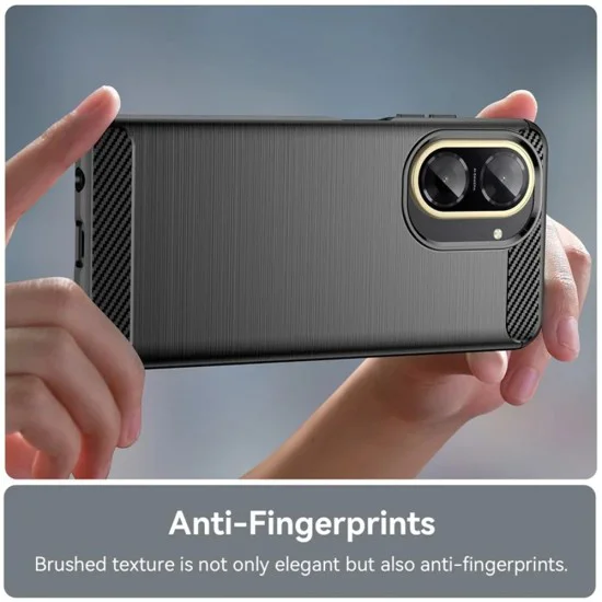 Techsuit - Carbon Silicone - Xiaomi Redmi A5 4G (173.3 x 79.4 x 8.26mm) - Черен