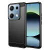 Techsuit - Carbon Silicone - Xiaomi Redmi Note 14S - Черен