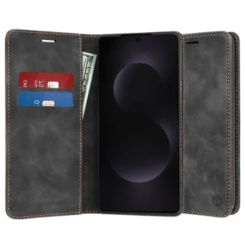 Techsuit - Confy Cover - Samsung Galaxy S25 Edge - черен