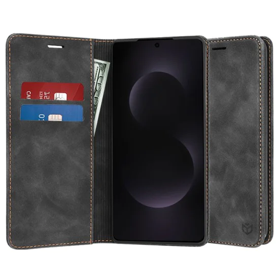 Techsuit - Confy Cover - Samsung Galaxy S25 Edge - черен