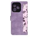 Techsuit - FlipCraft - Honor 400 Lite - Mysterious Purple