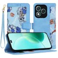 Techsuit - FlipCraft - Honor 400 Lite - Vibrant Blue