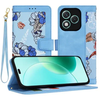 Techsuit - FlipCraft - Honor 400 Lite - Vibrant Blue