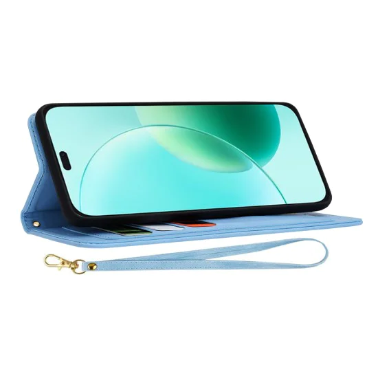 Techsuit - FlipCraft - Honor 400 Lite - Vibrant Blue