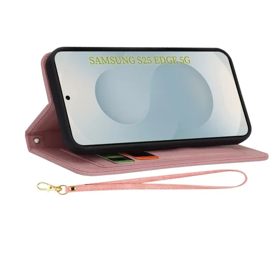 Techsuit - FlipCraft - Samsung Galaxy S25 Edge - Sweetheart Pink