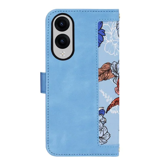 Techsuit - FlipCraft - Samsung Galaxy S25 Edge - Vibrant Blue