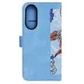 Techsuit - FlipCraft - Samsung Galaxy S25 Edge - Vibrant Blue