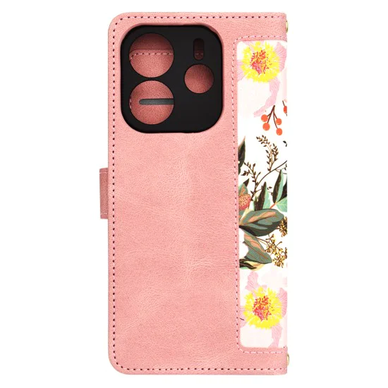 Techsuit - FlipCraft - Xiaomi Redmi Note 14 4G (регионален) - Sweetheart Pink