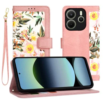 Techsuit - FlipCraft - Xiaomi Redmi Note 14 4G (регионален) - Sweetheart Pink